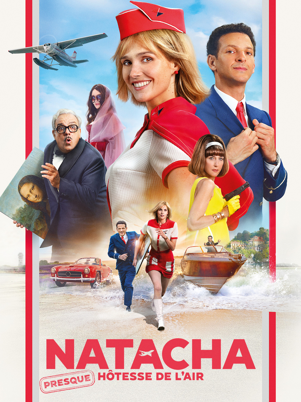 Natacha (presque) hôtesse de l'air